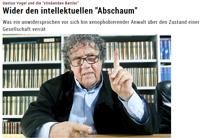 Réponse de Me Vogel à Mr Christophe Bumb du Luxemburger Wort