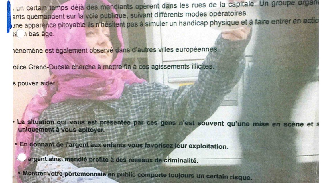 Lettre ouverte à Mme le Bourgmestre de la ville de Luxembourg